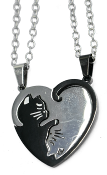 Cat chain two in one, individually or together to carry in different variants